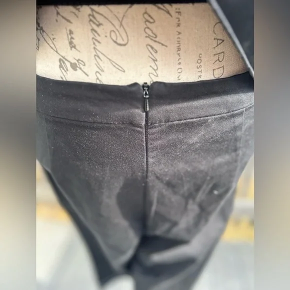 SET! MixIt Stretch Black Jacket & Wide Pants w/ Belt​​​ - Picture 8 of 11